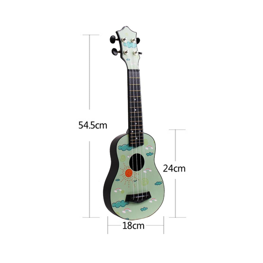 21inch 4Strings Ukulele Small Guitar for Kids Beginners Green