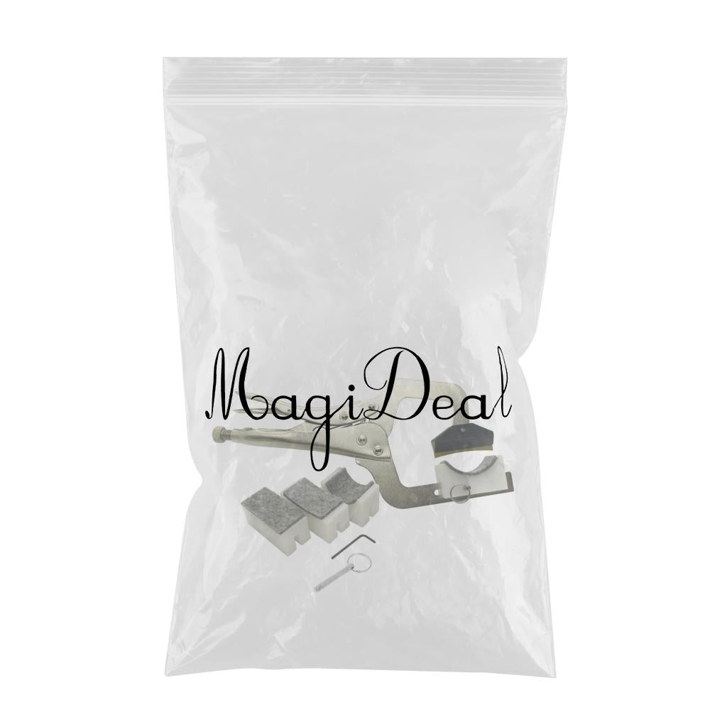 Hand Held Fret Press Guitar Repair Tool Luthier Fretting Tool for Bass 7pcs