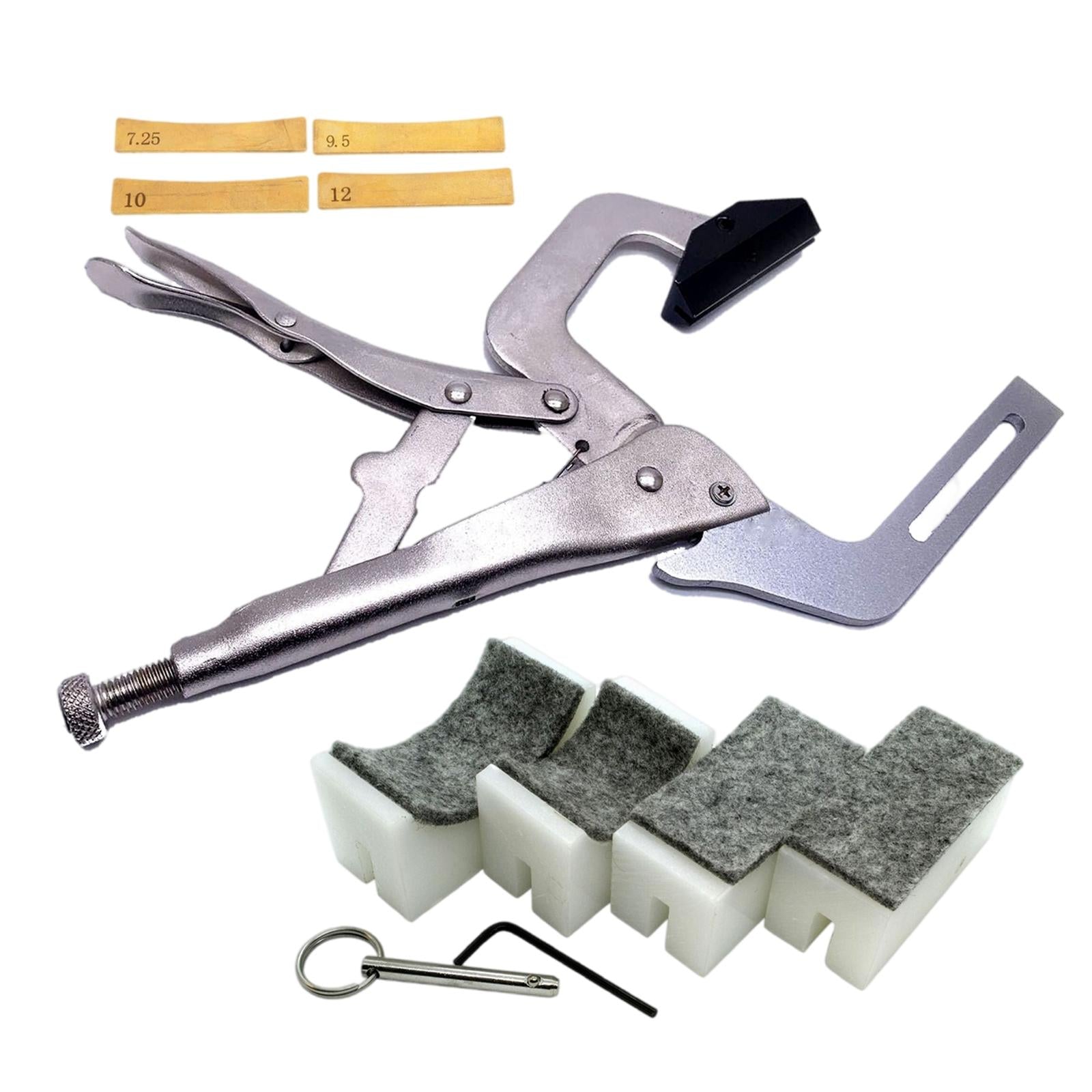Hand Held Fret Press Guitar Repair Tool Luthier Fretting Tool for Bass 11pcs