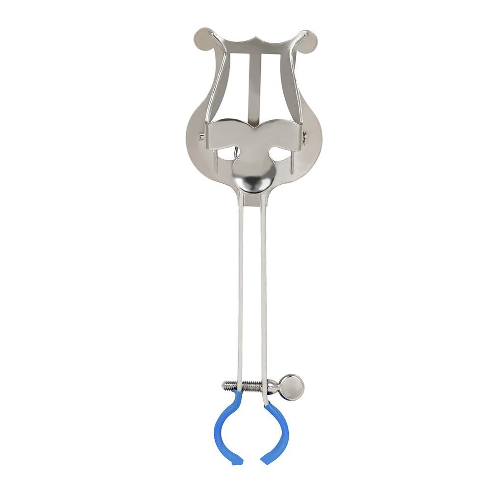 Durable Clarinet Lyre Sheet Music Clamp Stand Instrument Holder for Trombone