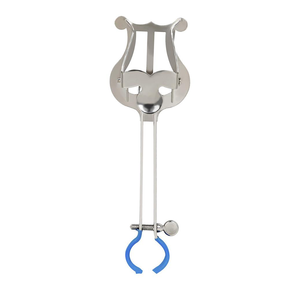 Durable Clarinet Lyre Sheet Music Clamp Stand Instrument Holder for Trombone