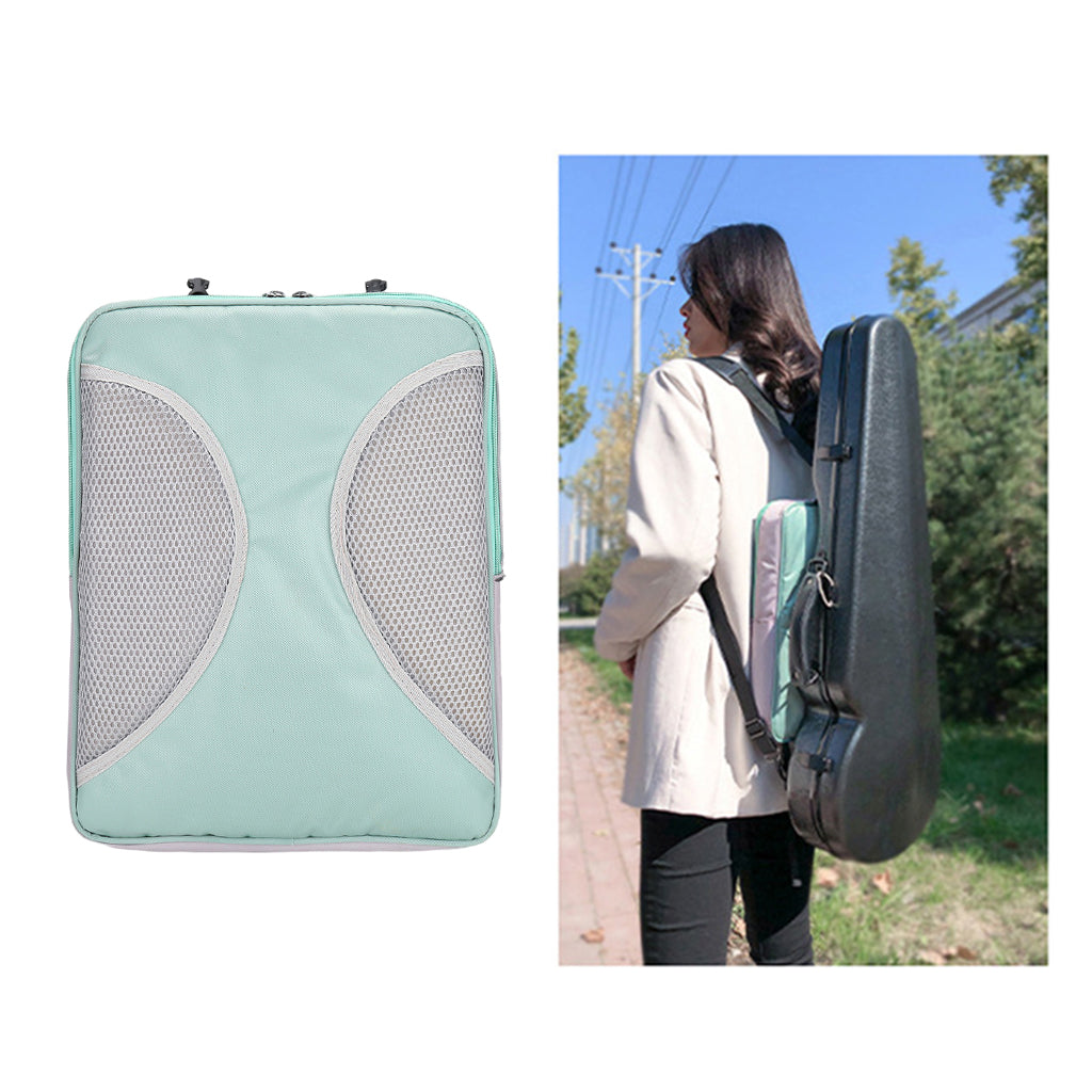 Portable Ukulele Cotton Padded for Ukulele Musical Instruments Accessories Light Green