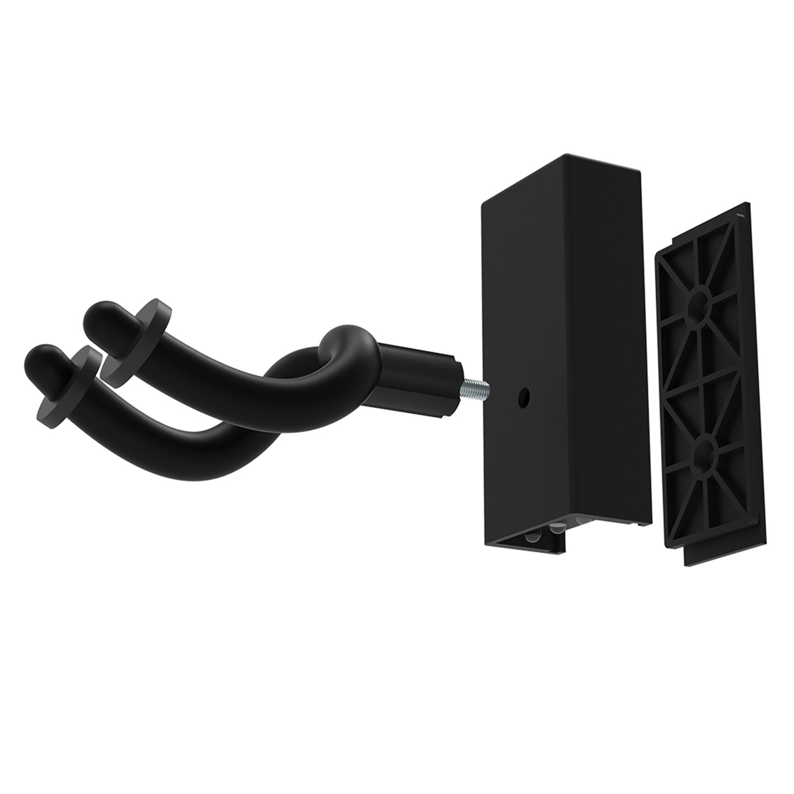 LED Guitar Wall Mount Bracket Support Stand Display for Banjo Ukulele Bass blue light