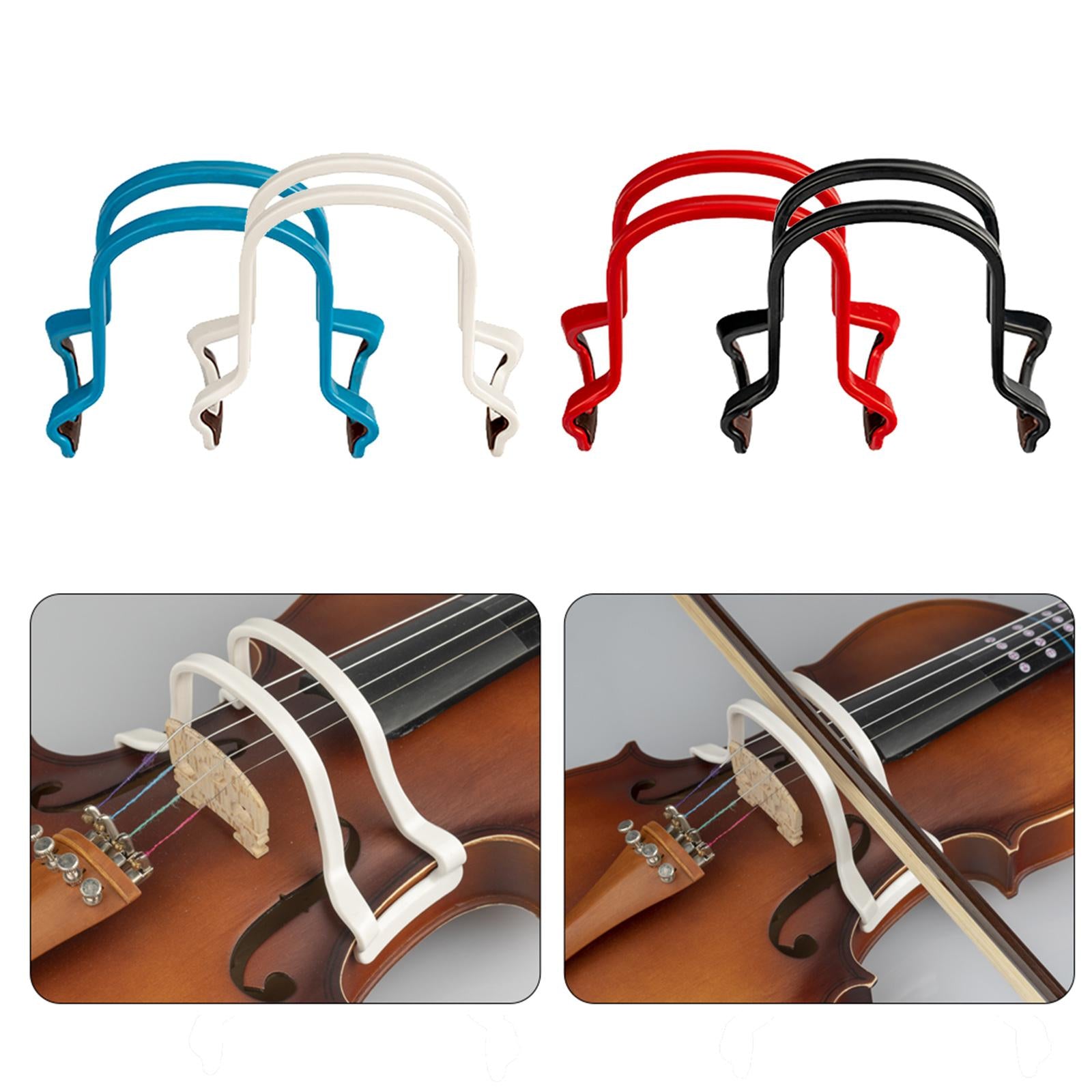 Violin Bow Collimator Adjuster Guide Tool for Teaching Aid Exercise Training white