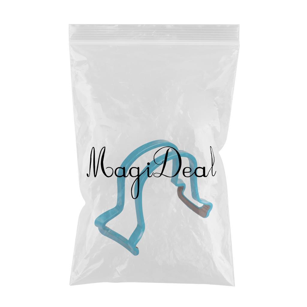 Violin Bow Collimator Adjuster Guide Tool for Teaching Aid Exercise Training blue