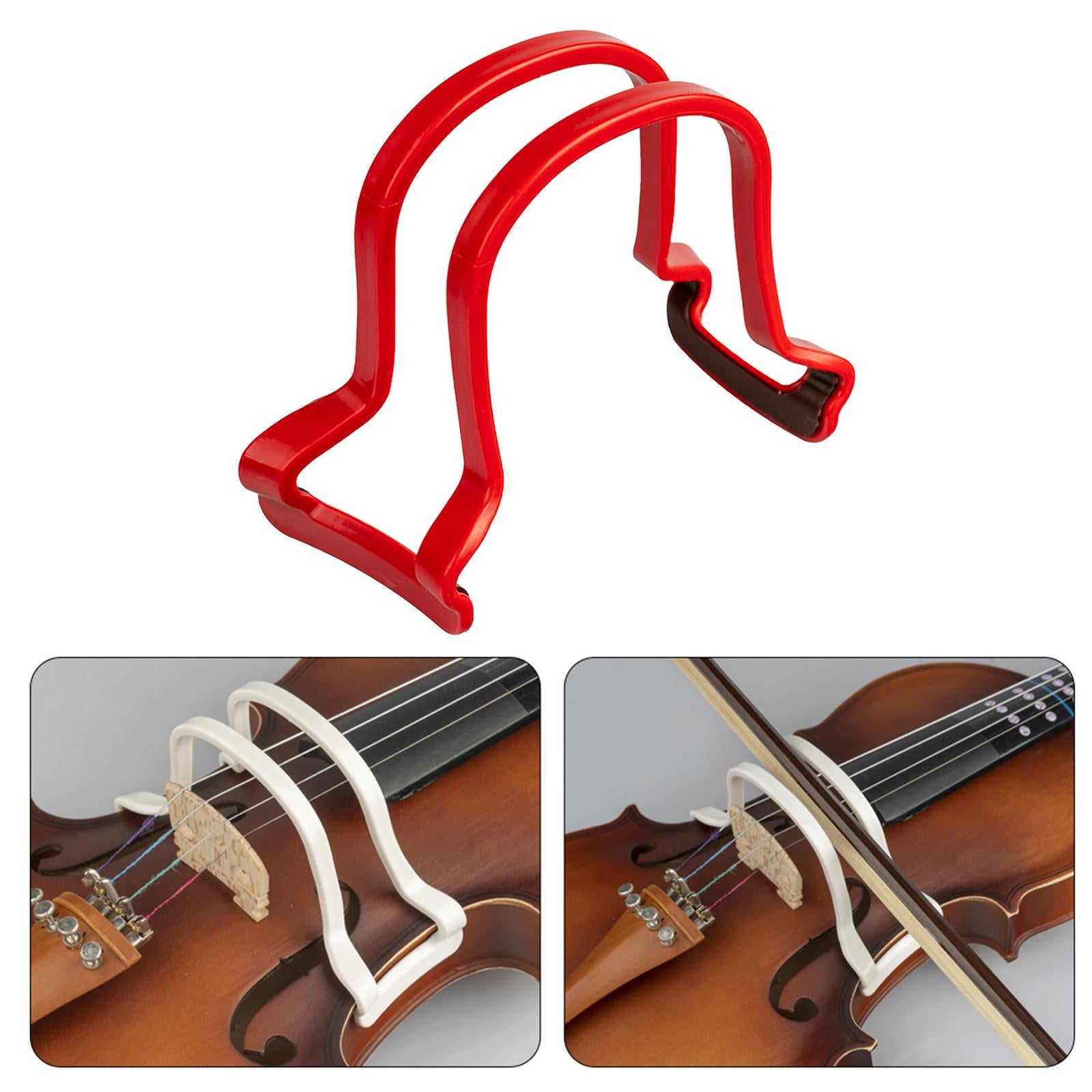 Violin Bow Collimator Adjuster Guide Tool for Teaching Aid Exercise Training red