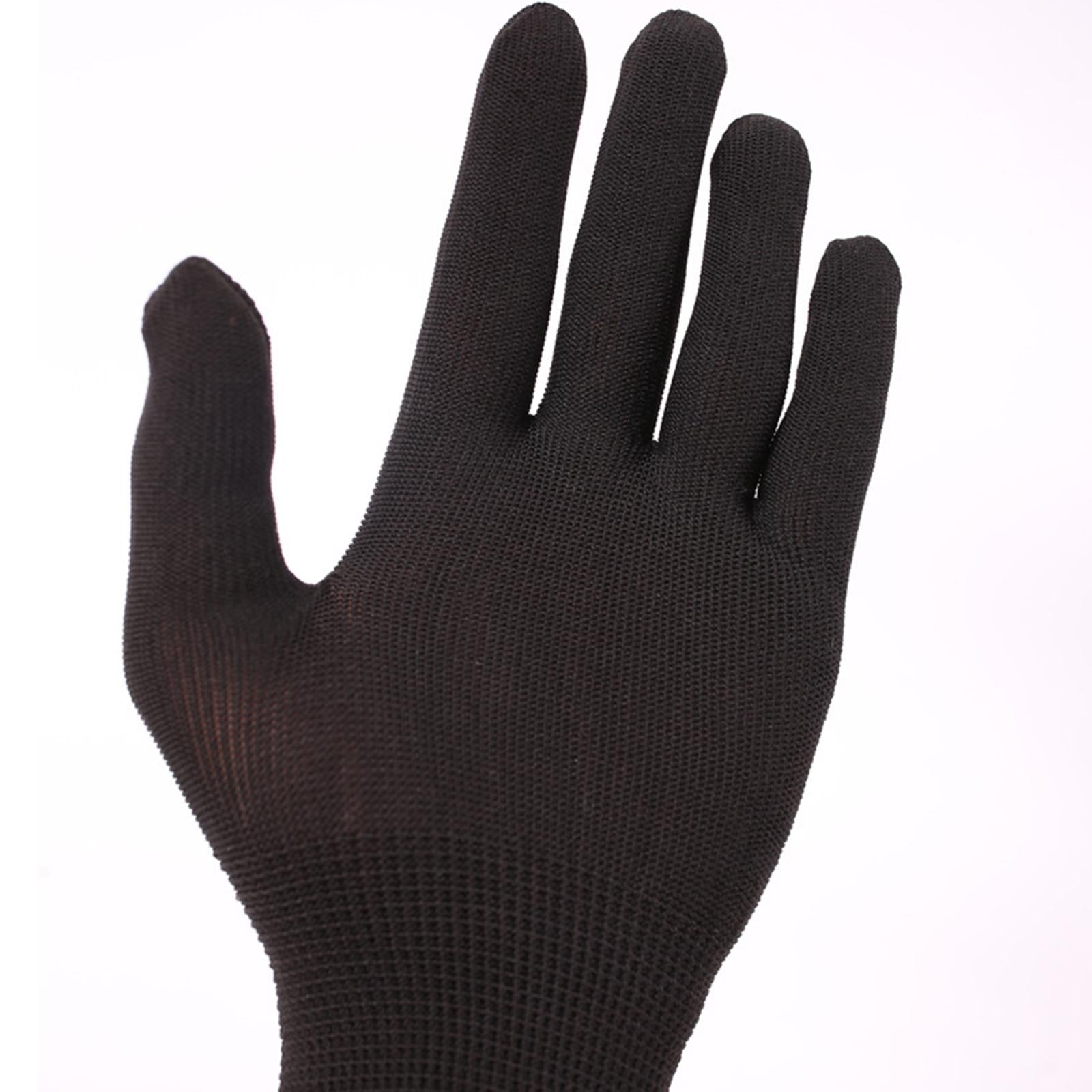 Guitar Glove, Bass Glove, Musician's Practice Glove 2Pcs - COLOR - Black S