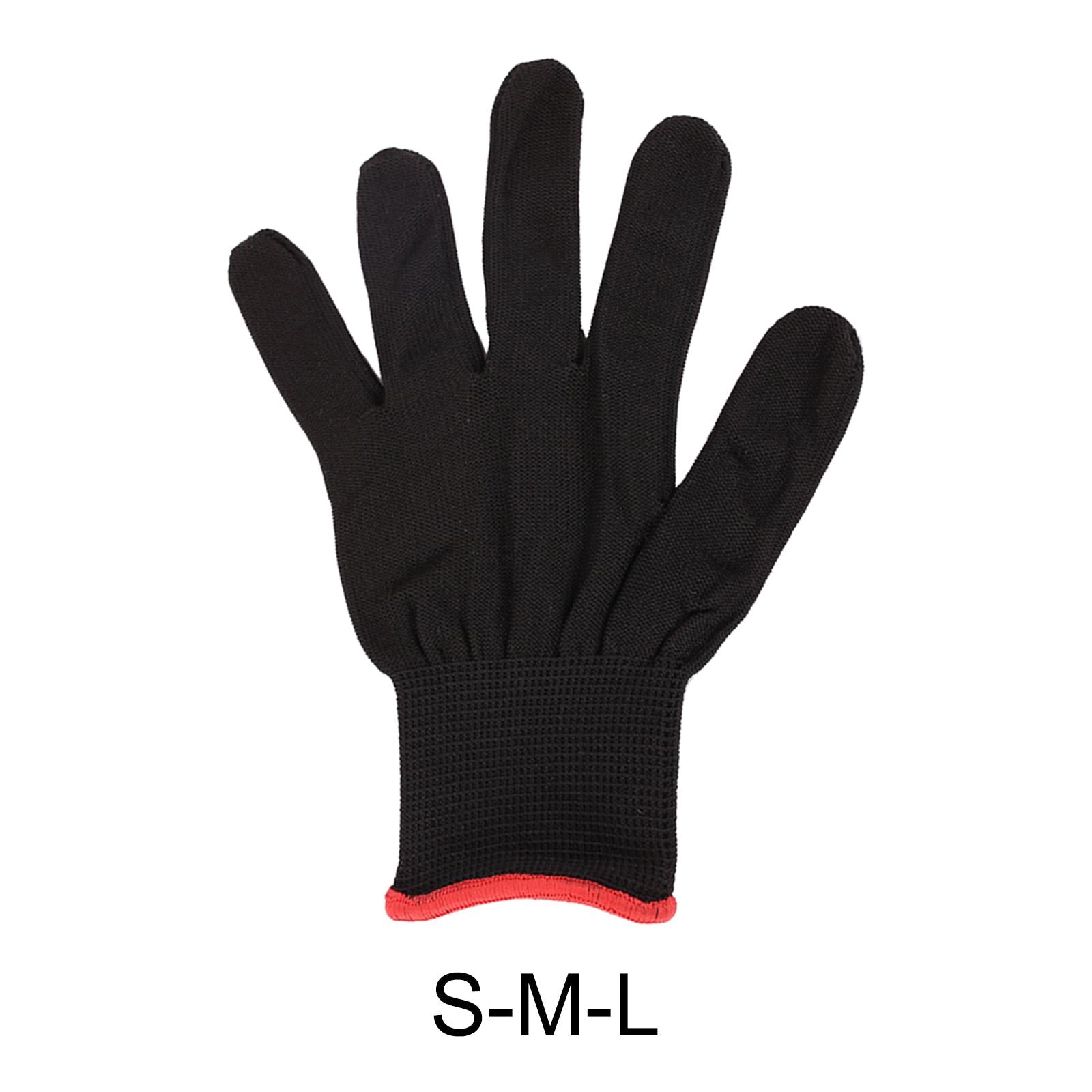 Guitar Glove, Bass Glove, Musician's Practice Glove 2Pcs - COLOR - Black S