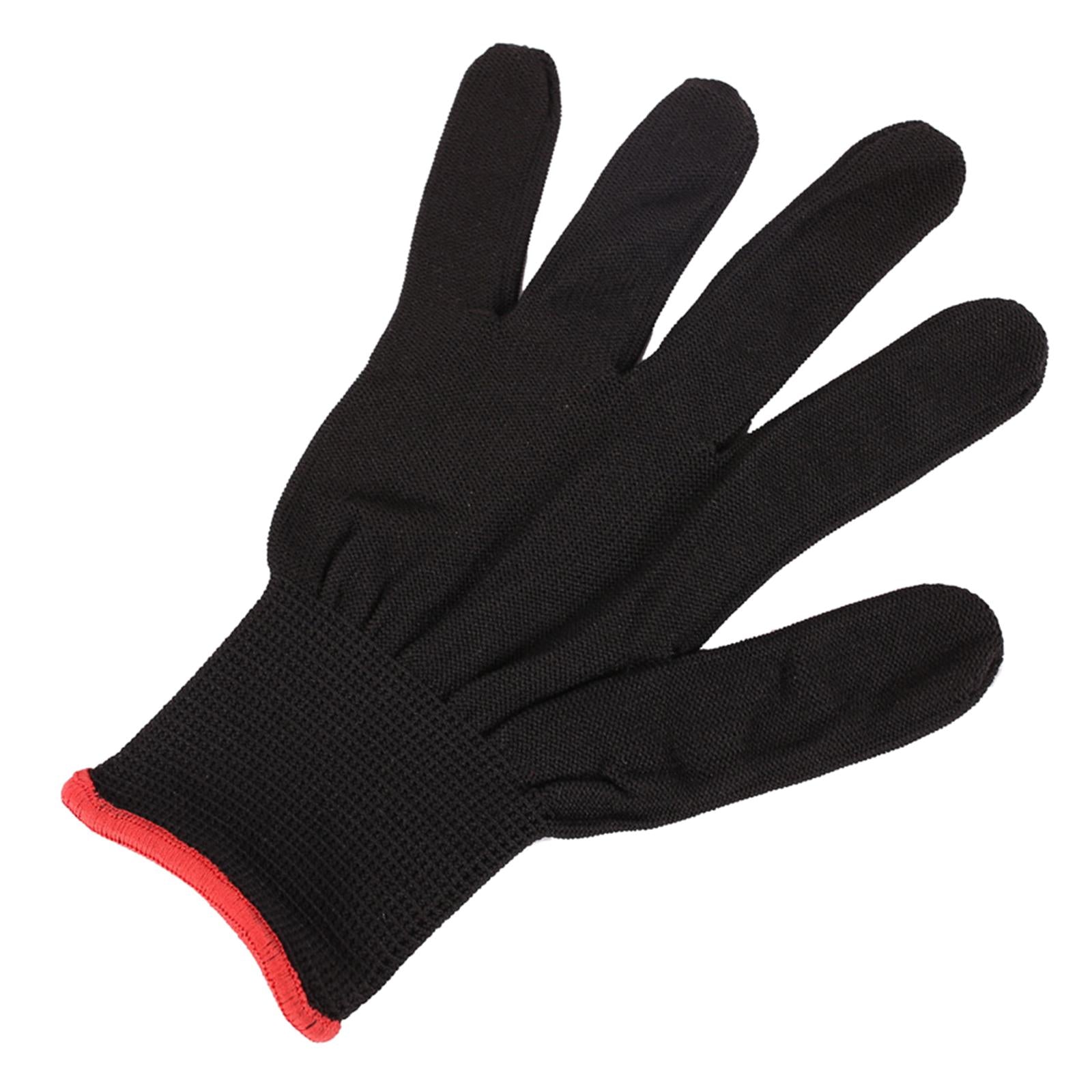 Guitar Glove, Bass Glove, Musician's Practice Glove 2Pcs - COLOR - Black M