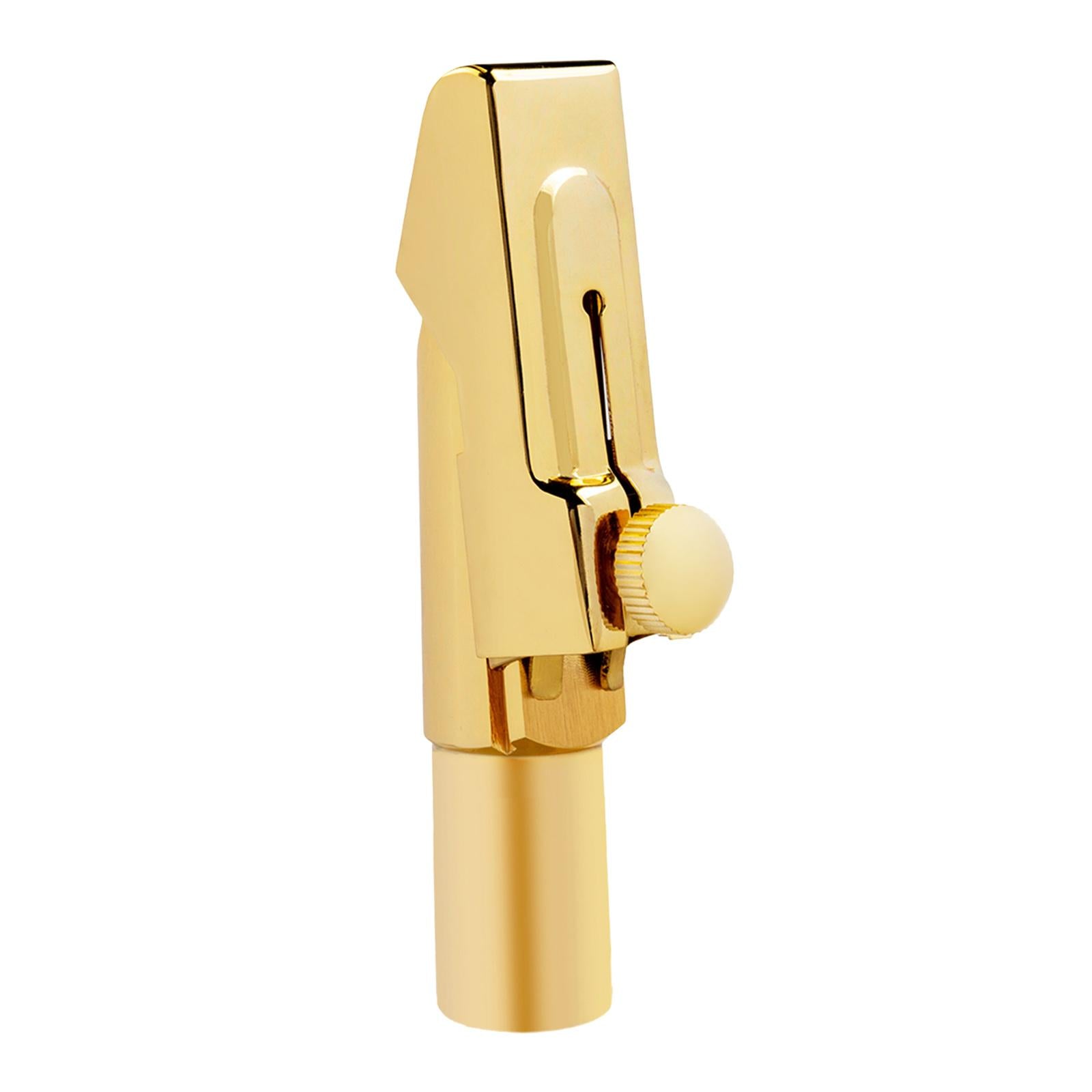 Metal Gold-Plated Baritone Saxophone Mouthpiece for Saxophone Accessory Size 7