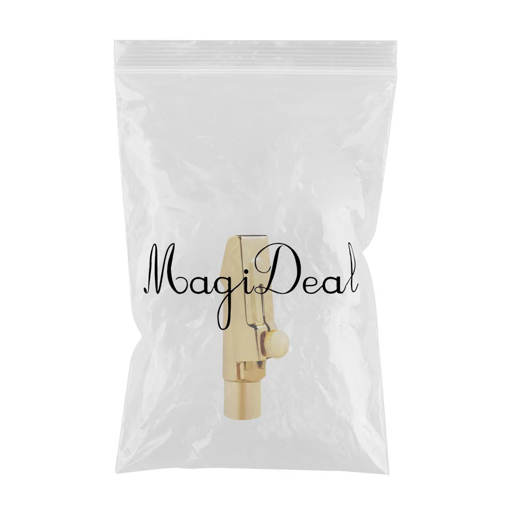 Soprano Saxophone Mouthpiece Gold Size 5 6 7 8 9 for Music Lovers Gifts Size 8