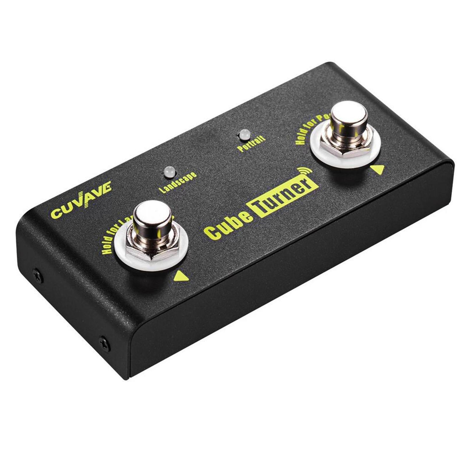 Cube Turner Effect Pedal Bluetooth Wireless Smart Page Turning Pedal