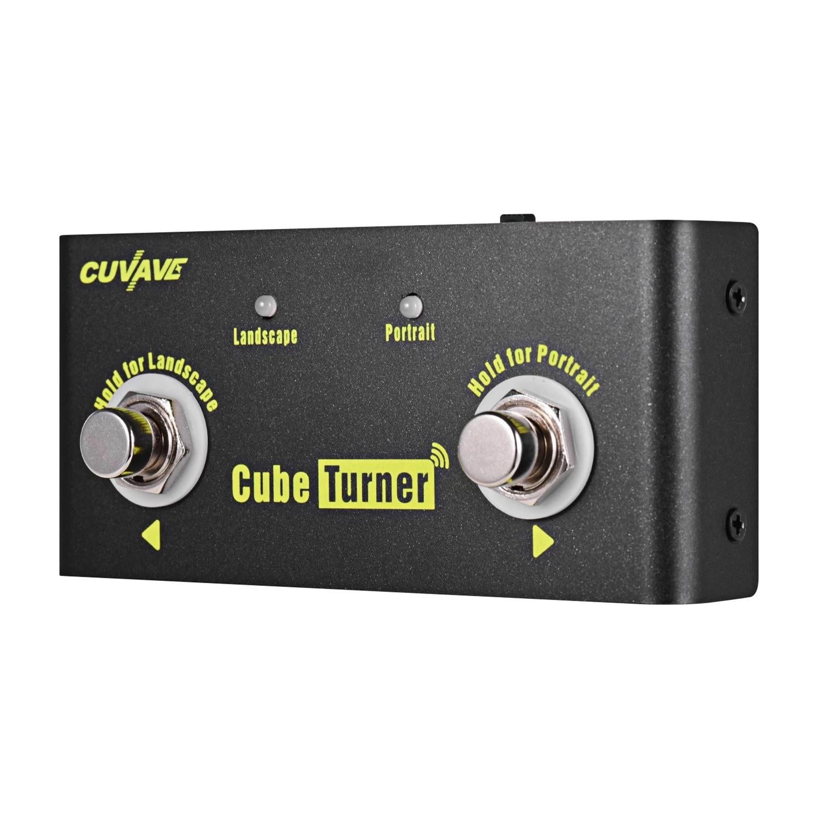 Cube Turner Effect Pedal Bluetooth Wireless Smart Page Turning Pedal