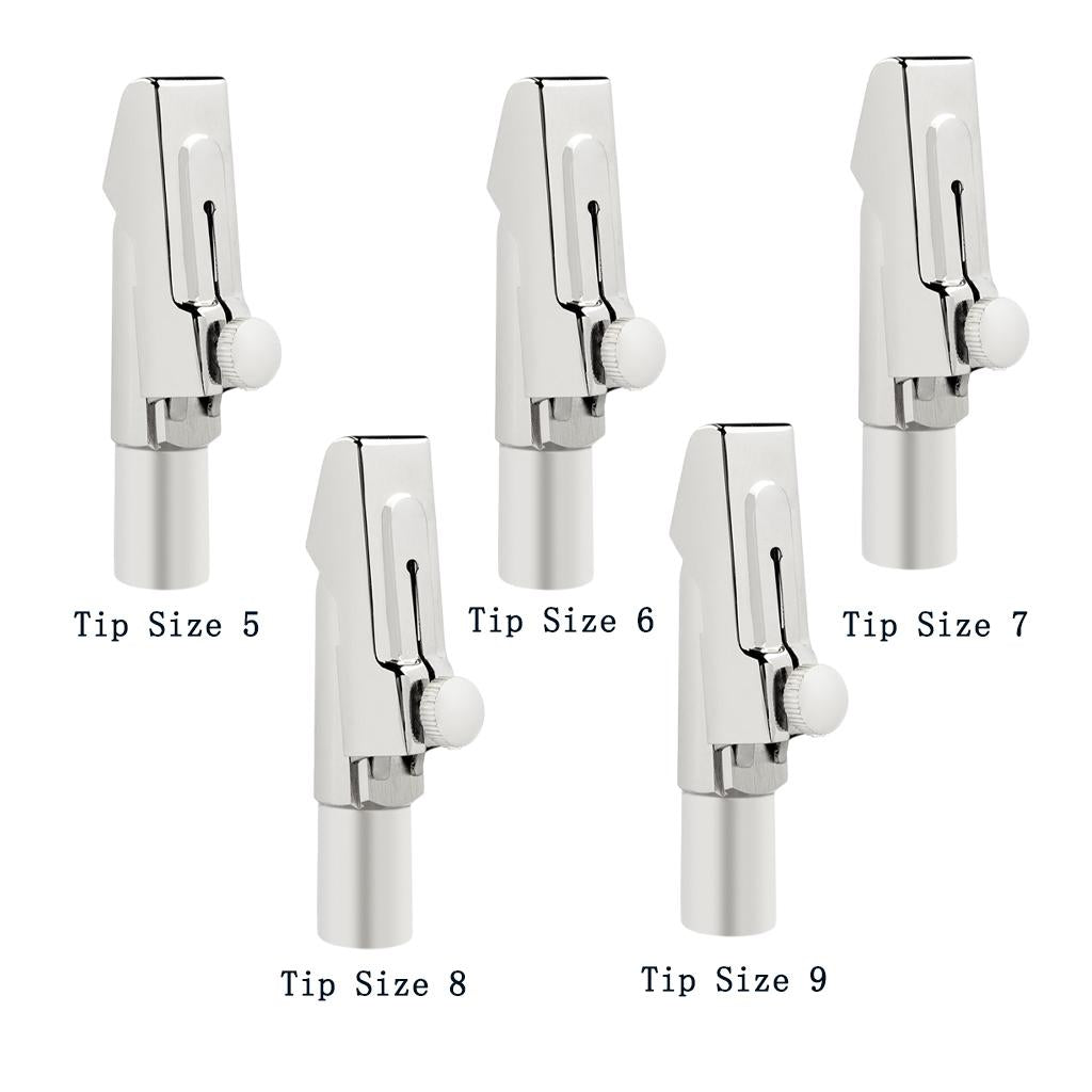 Metal Tenor Sax Mouthpiece Beginners Musical Instrument Accessories Size 5