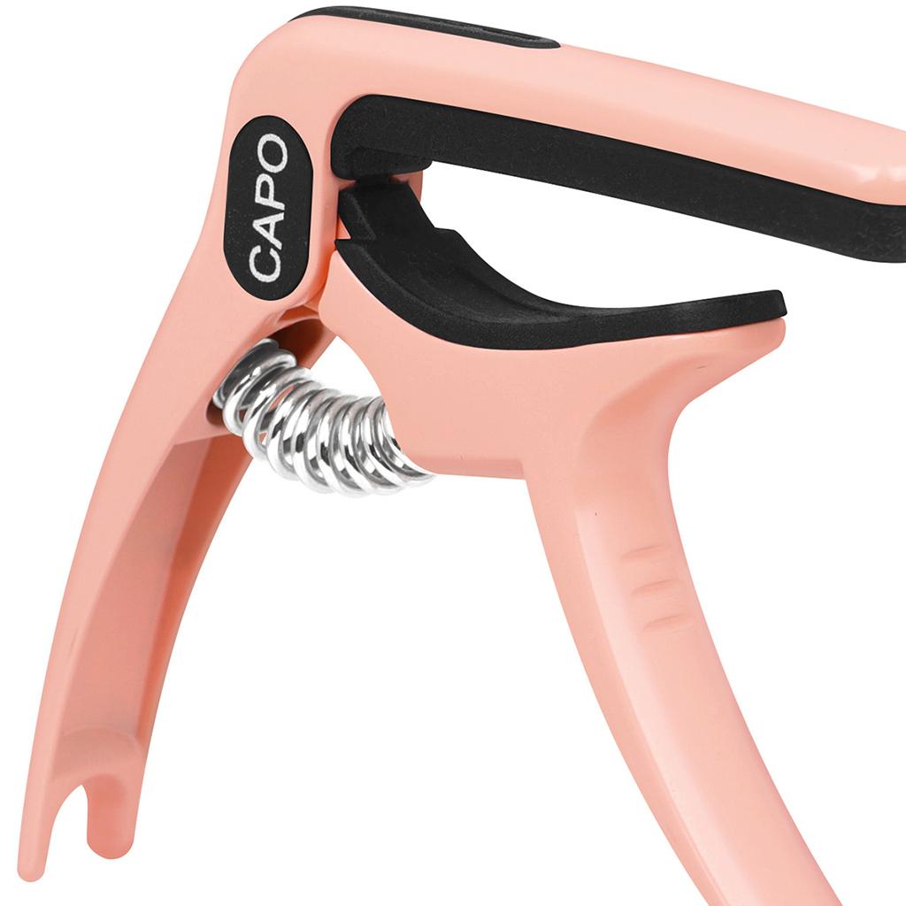 Guitar Capo Guitar Quick Clamp Capo for Acoustic Guitar Bass Pink