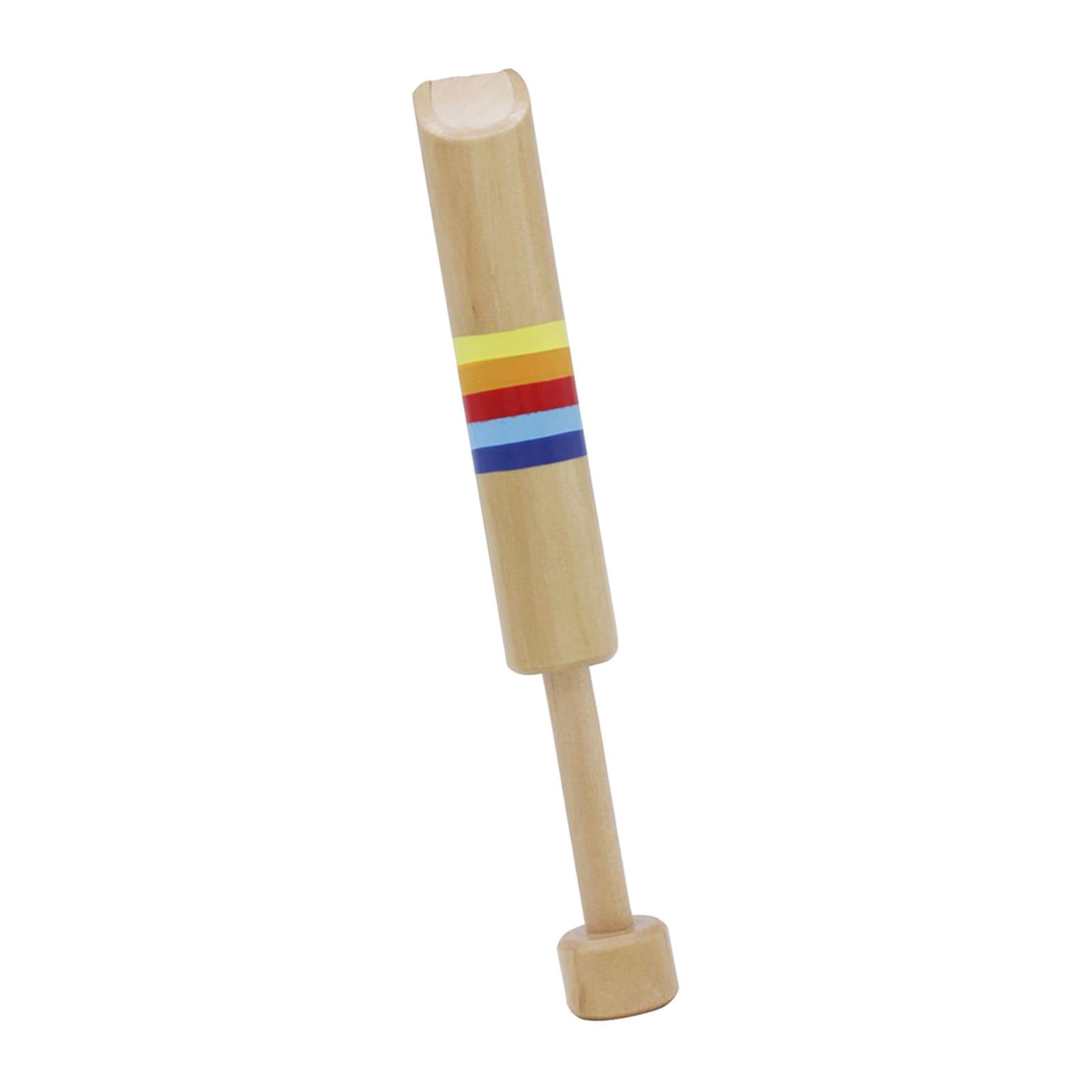 Wood Slide Whistle Toy Creativity Fun for Age 3 to 10 Kids colorful
