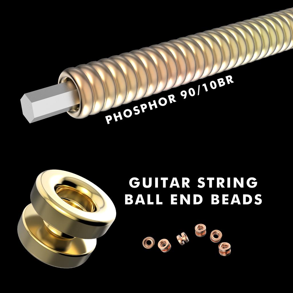 Guitar Steel Strings Replacement Light Tension Corrosion Resistant G1