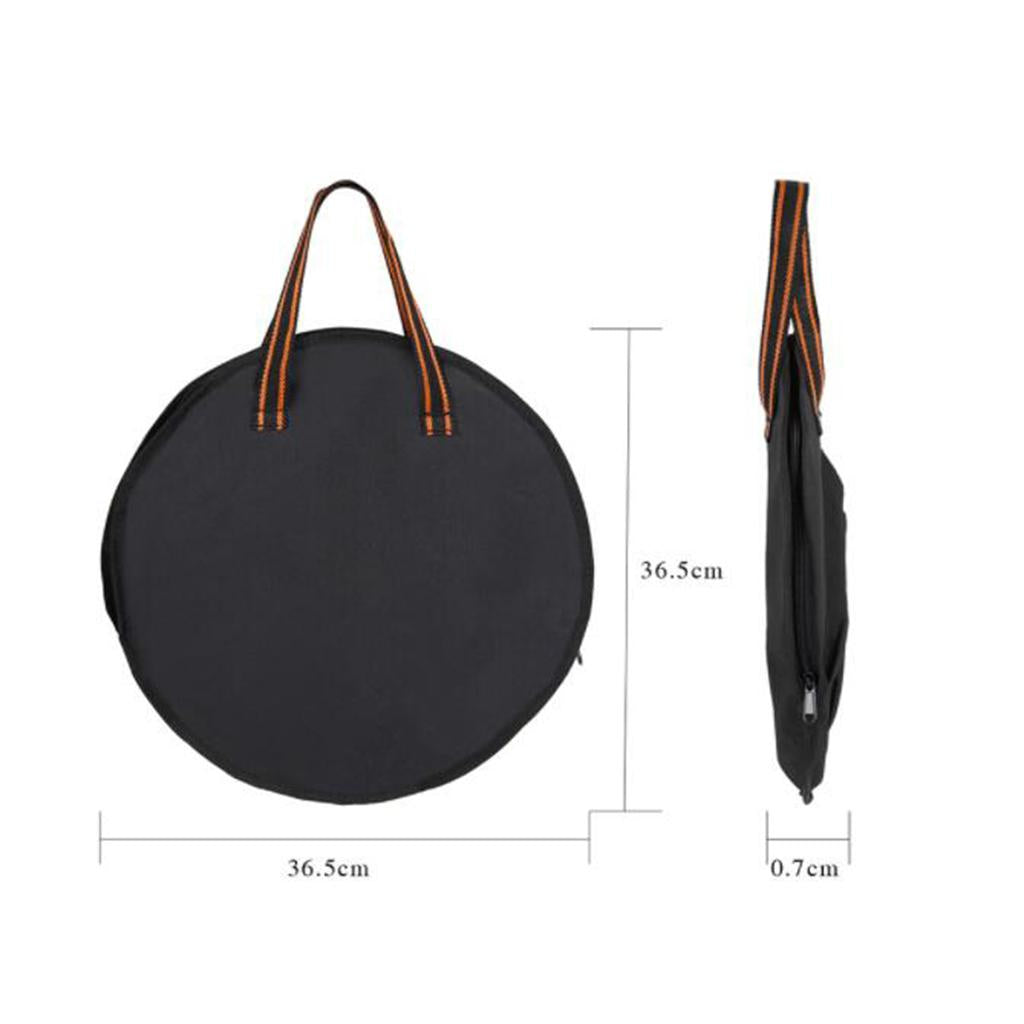 Portable 14 Inch Dumb Drum Bags Storage Bag Shoulder Bag Black