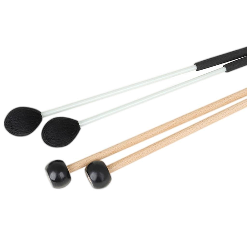 4Pcs Professional Xylophone Glockensplel Mallet Easy Grip for Bells Chime