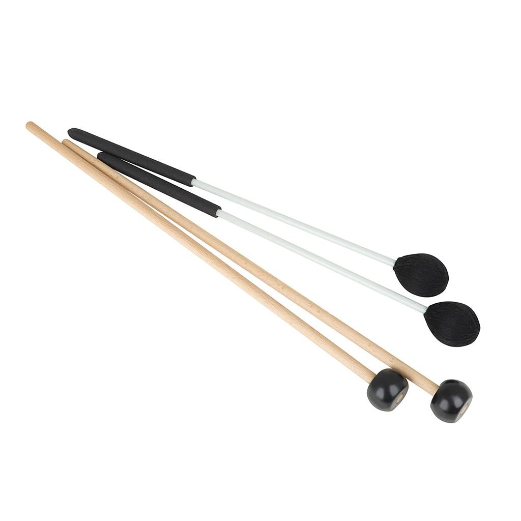4Pcs Professional Xylophone Glockensplel Mallet Easy Grip for Bells Chime