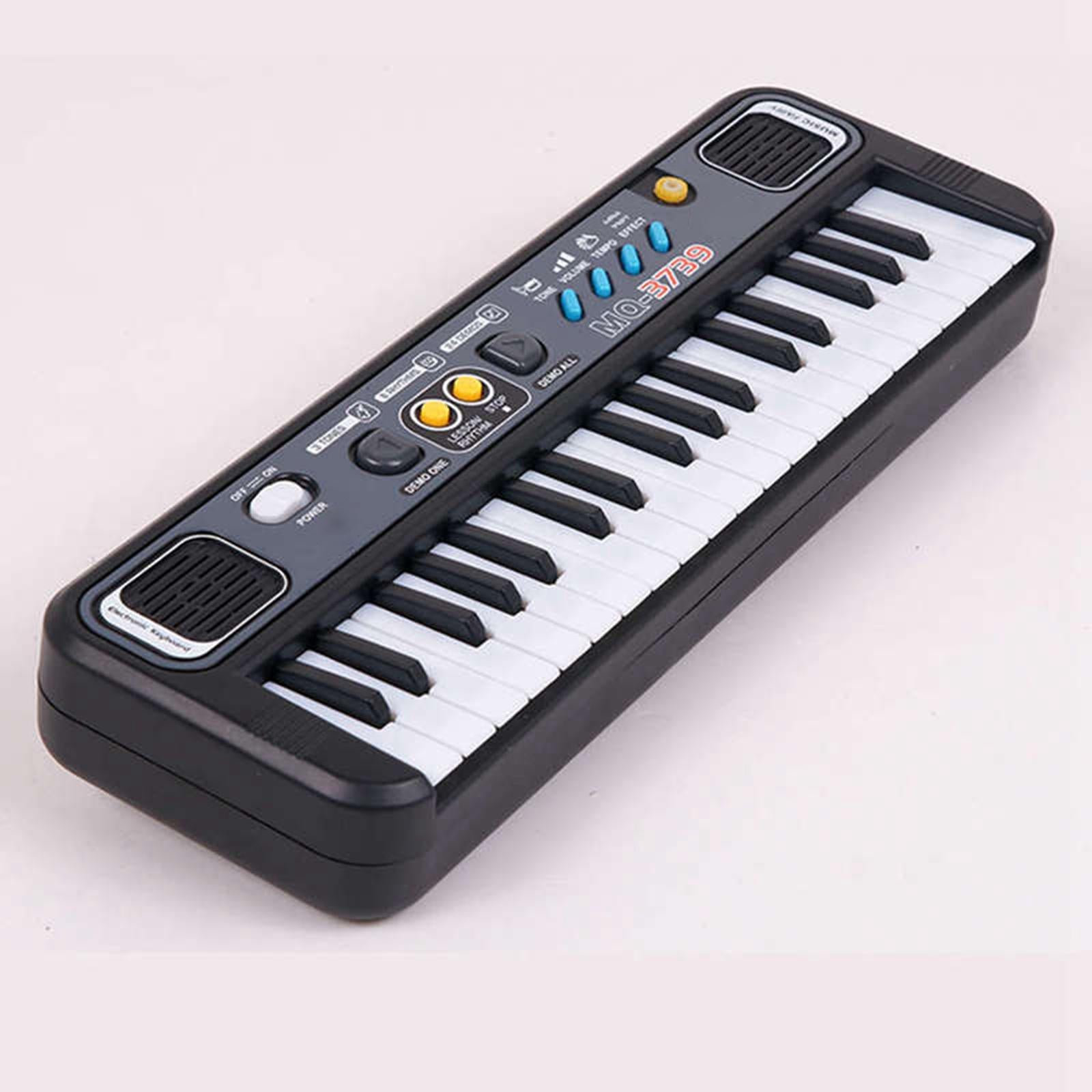 37 Key Music Electronic Keyboard Electric Digital Piano Organ w/ Mic 3739