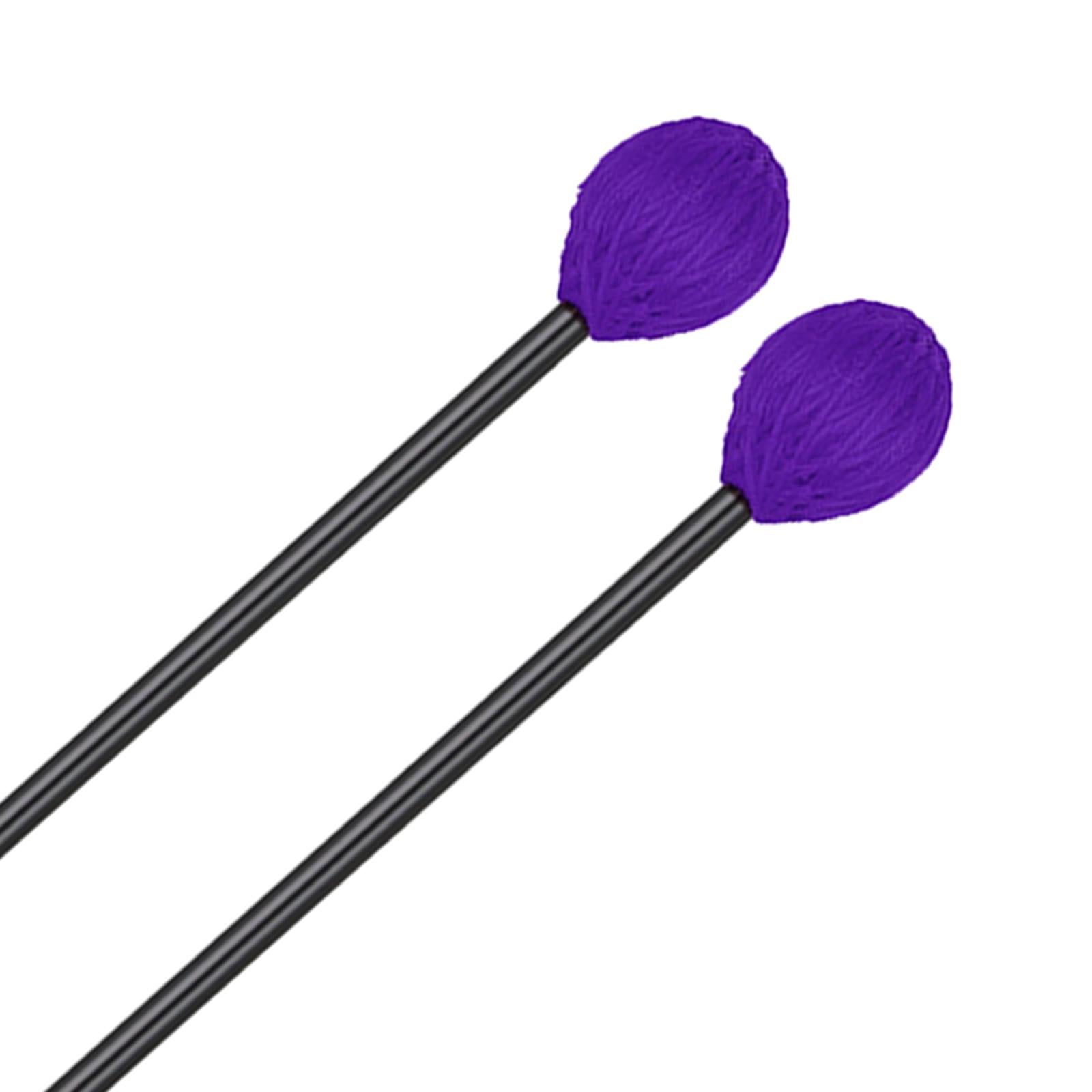 Marimba Mallets Mallet Sticks for Instrument Accessories Wood Block Chime Purple