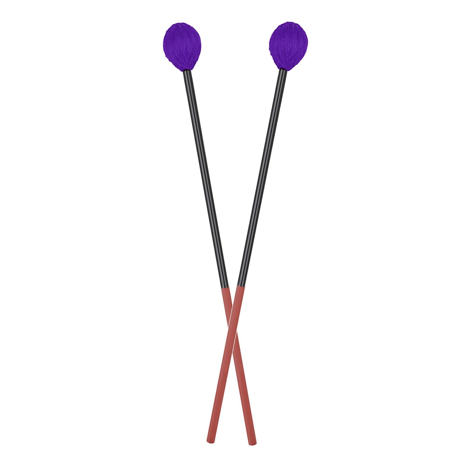 Marimba Mallets Mallet Sticks for Instrument Accessories Wood Block Chime Purple
