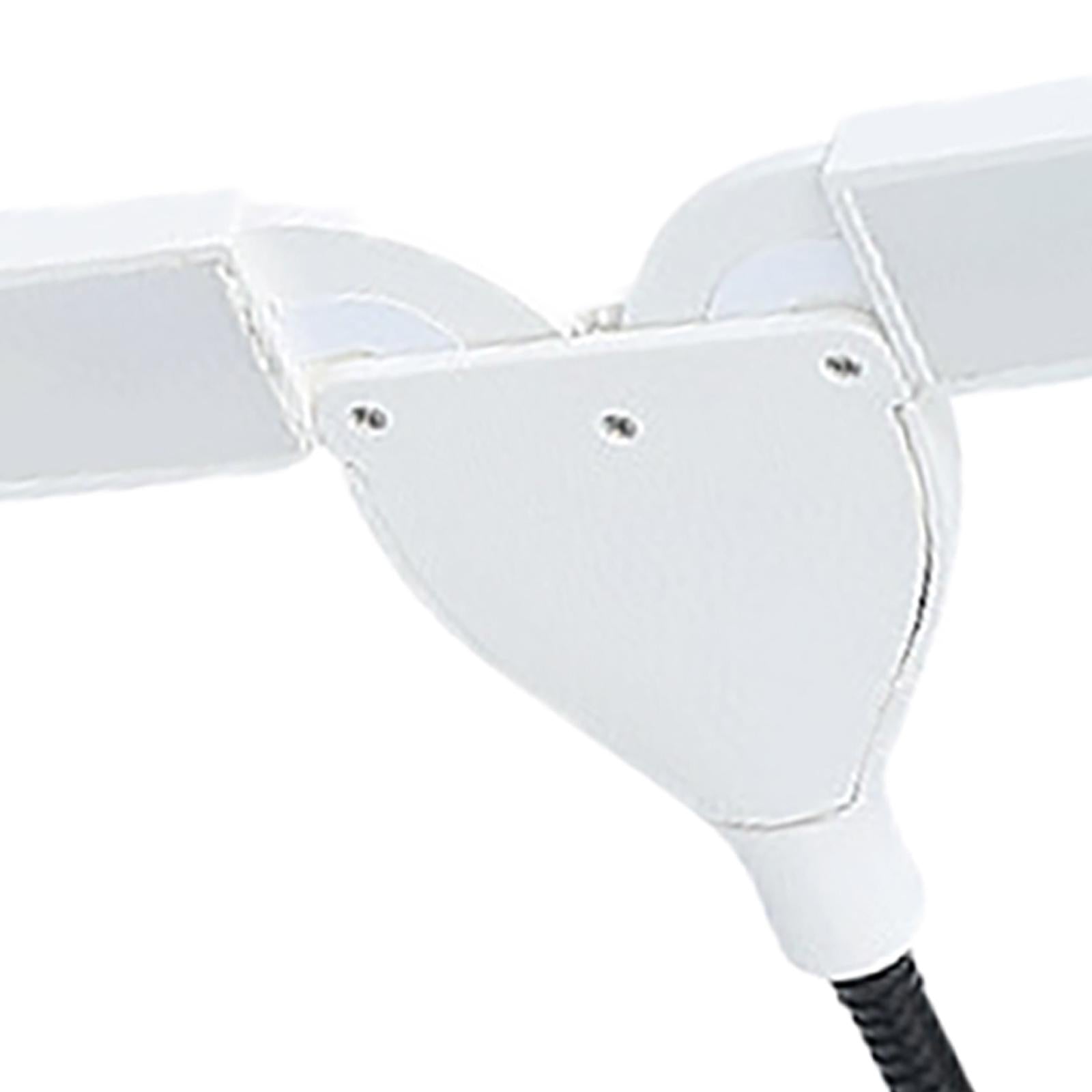 Music Stand Light Gooseneck Lamp for Piano Headboard Table Battery White