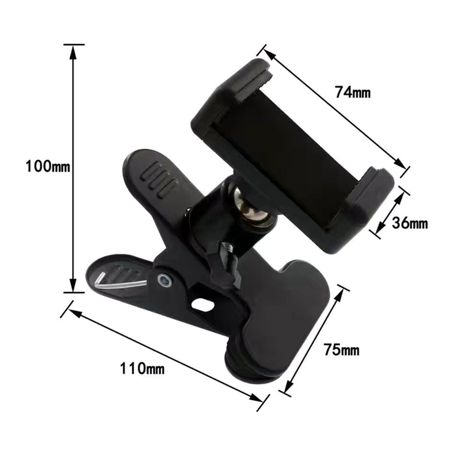 Guitar Head Clip Phone Holder Portable for Teaching Video Music Performance