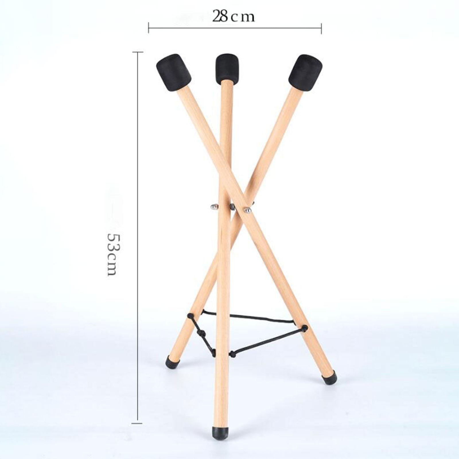 Tongue Drum Tripod Bracket Stable Adjustable Foldable for Percussion Parts
