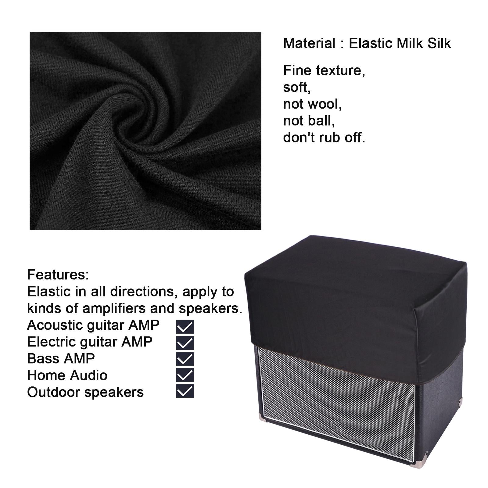 Outdoor Speaker Covers Stretched Waterproof UV Resistant for Home Audio M 34x24x15cm