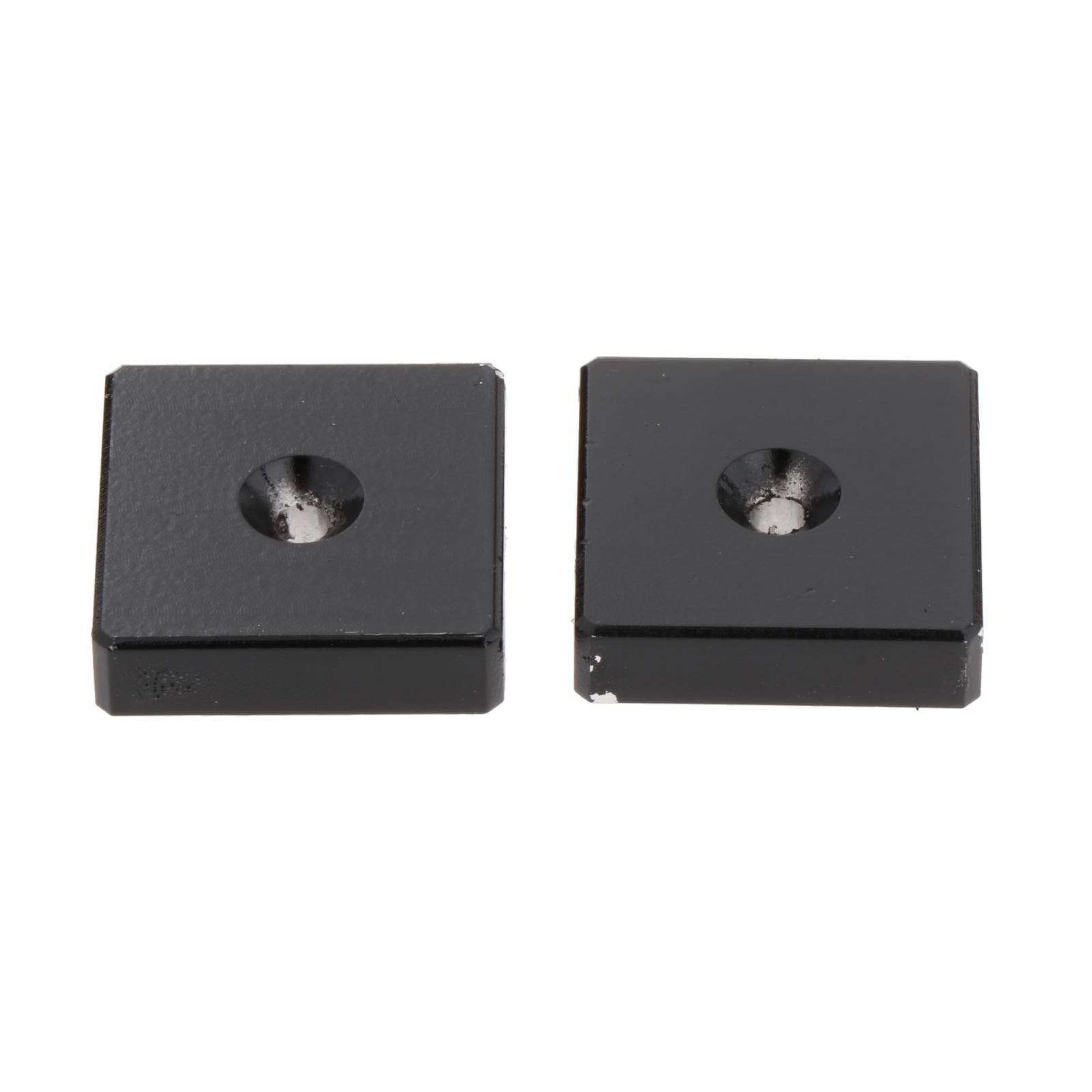 Luthier Tools Aluminum Alloy Guitar Bridge Clamp Guitar Fixture Clip Black