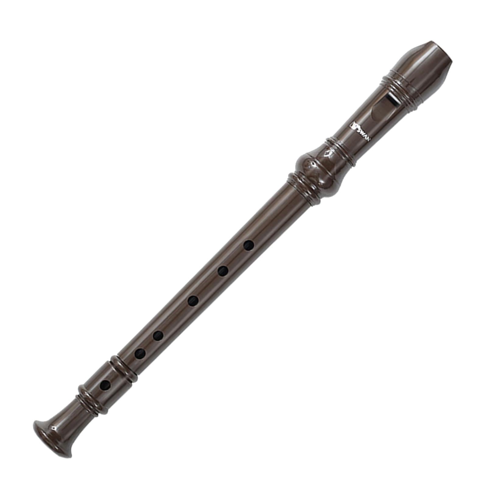 German Style Soprano Recorder Musical Instrument Gifts Brown 6 Hole