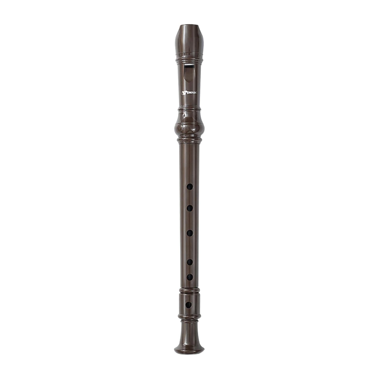 German Style Soprano Recorder Musical Instrument Gifts Brown 6 Hole