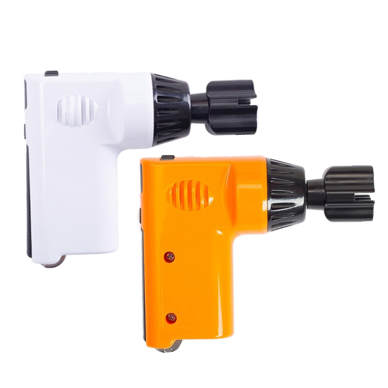 Guitar String Winder with String Cutter Restringing Tool for Ukelele Banjo white