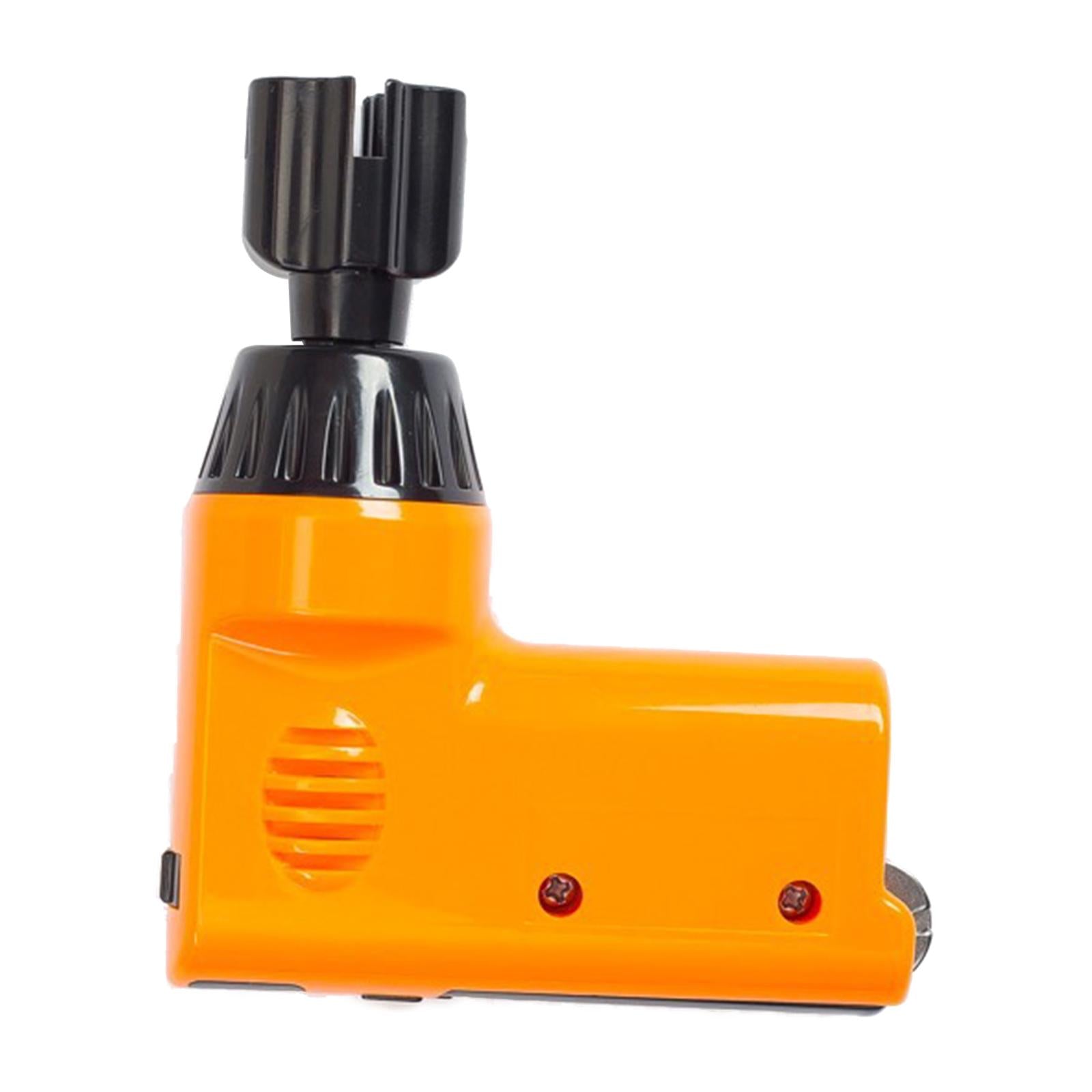 Guitar String Winder with String Cutter Restringing Tool for Ukelele Banjo orange