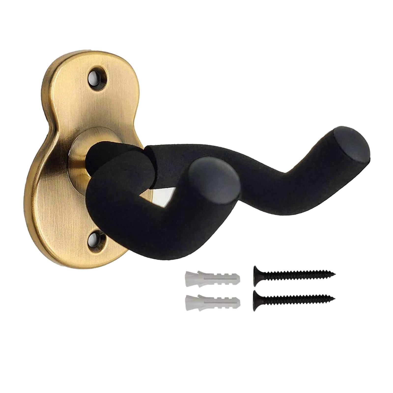 Wall Mount Guitar Hanger Hook Non-slip Holder Stand Guitar Parts Accessories Yellow