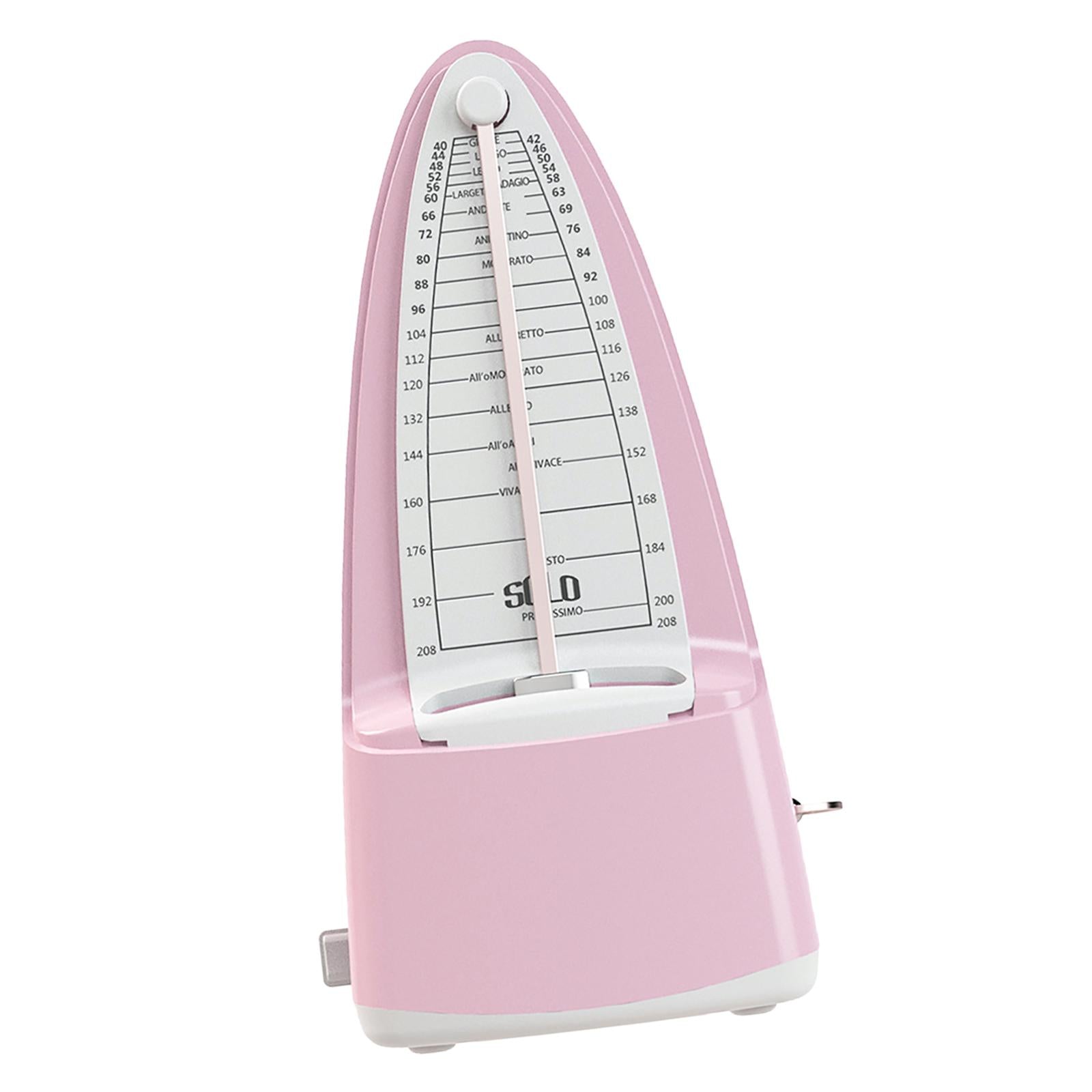 Accurate Metronome Pyramid Metronome Musical Accessory for Piano Ukulele Pink