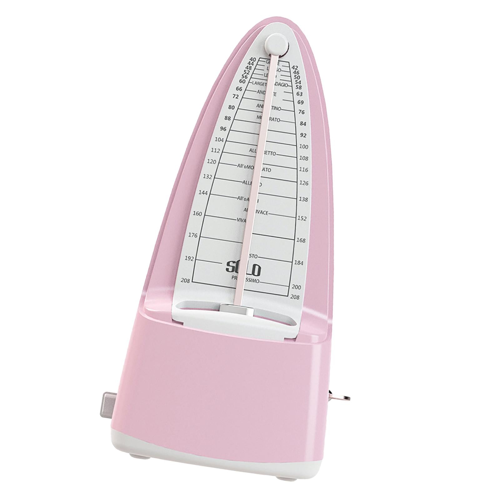Accurate Metronome Pyramid Metronome Musical Accessory for Piano Ukulele Pink