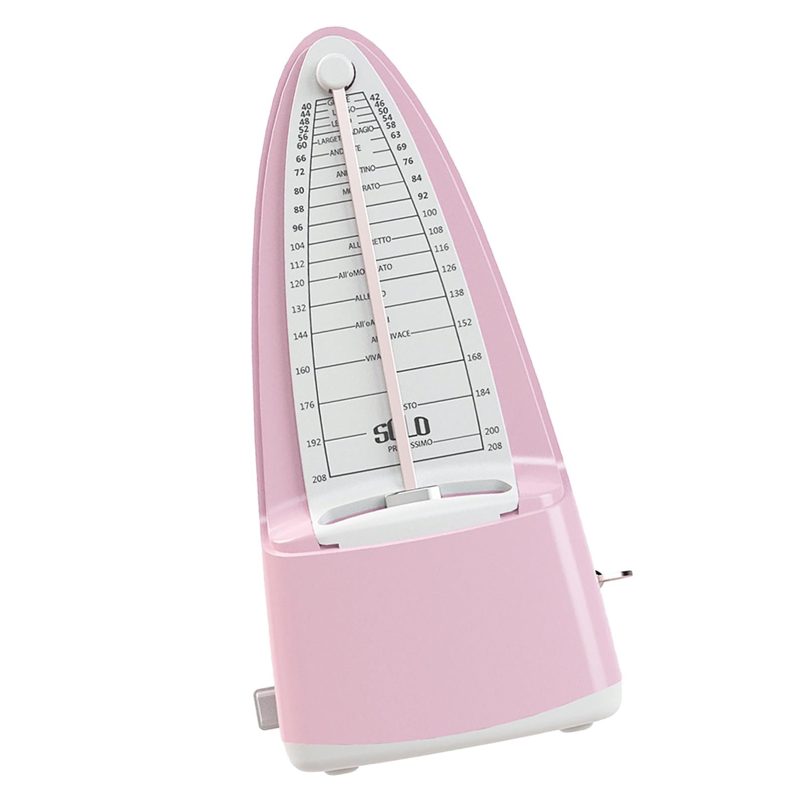 Accurate Metronome Pyramid Metronome Musical Accessory for Piano Ukulele Pink