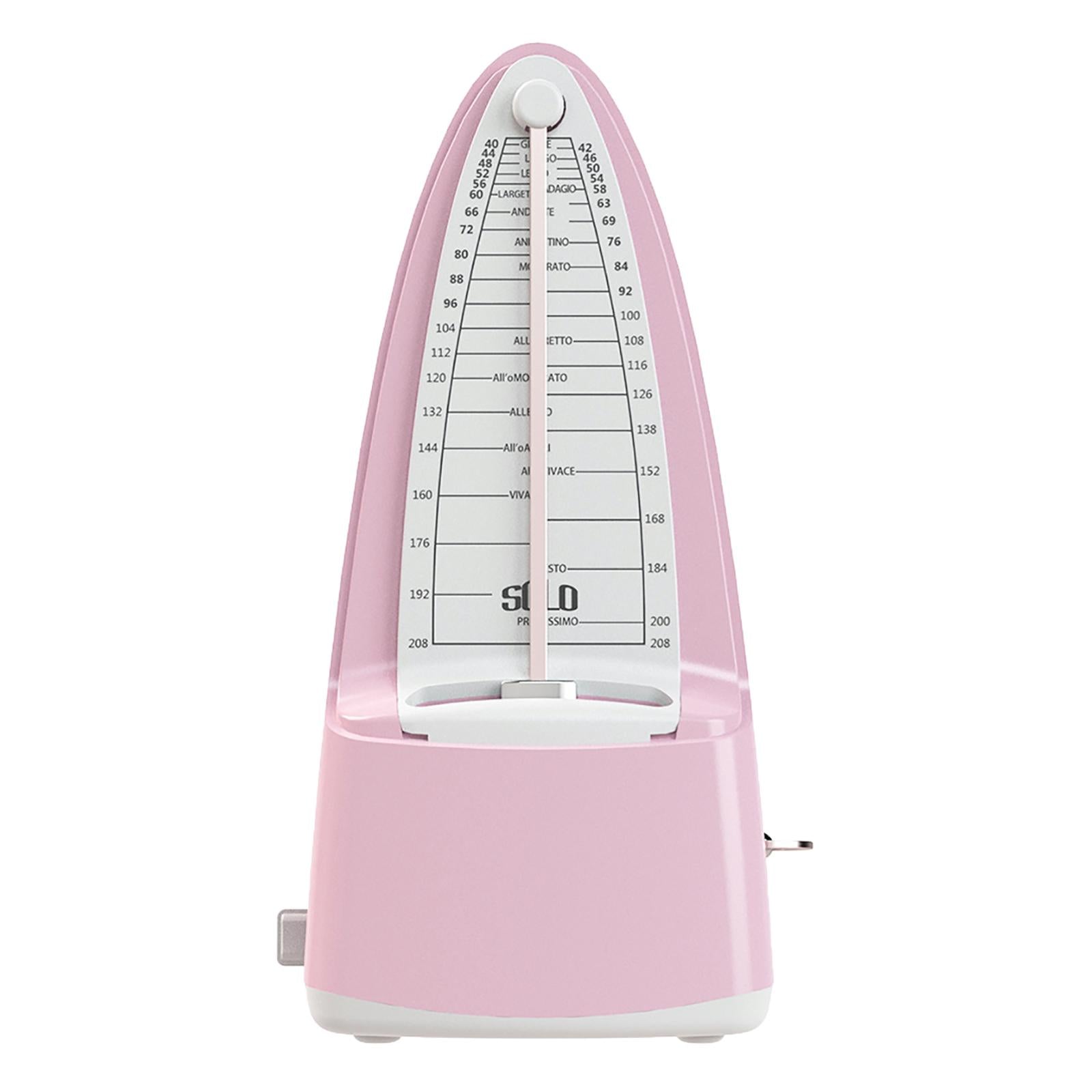 Accurate Metronome Pyramid Metronome Musical Accessory for Piano Ukulele Pink