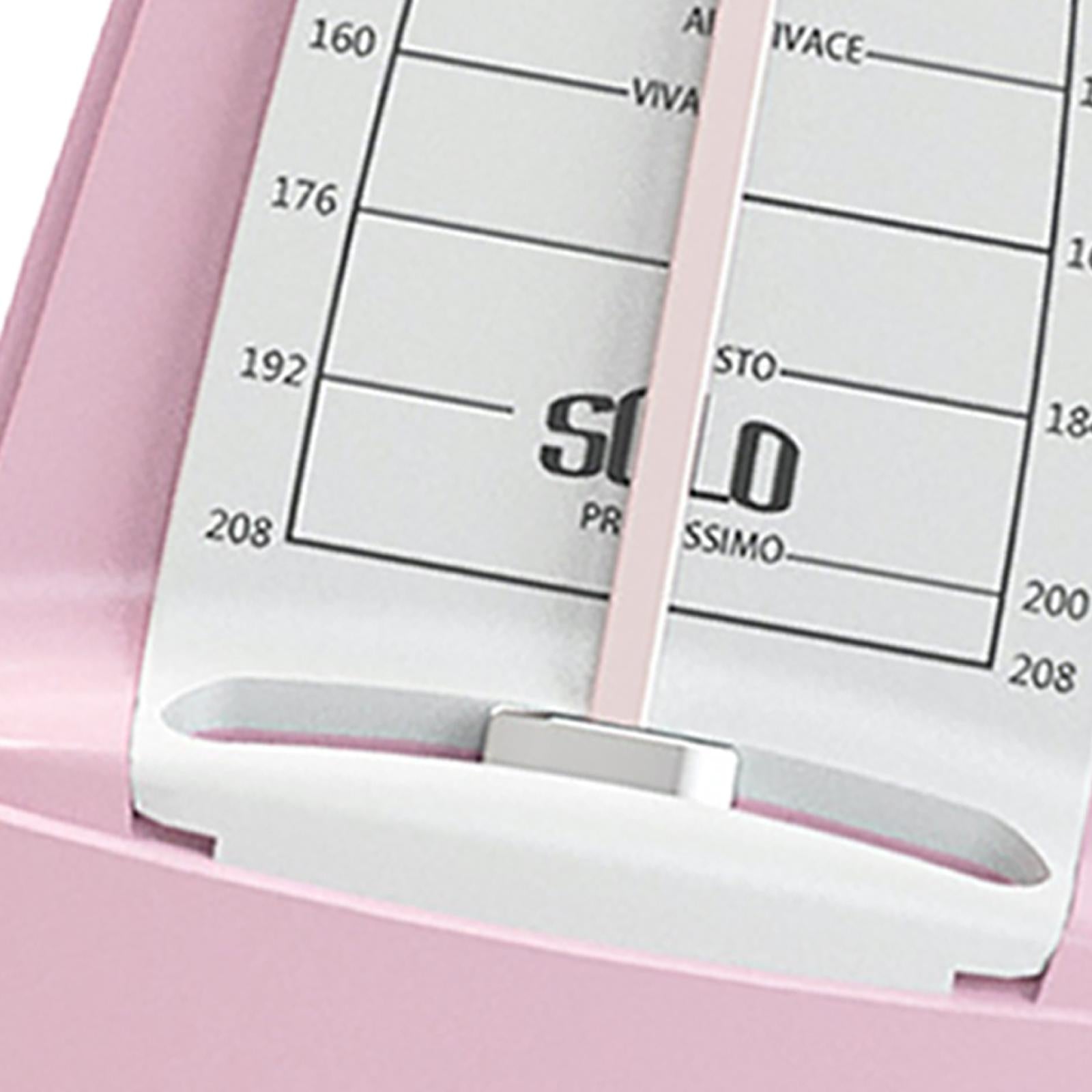 Accurate Metronome Pyramid Metronome Musical Accessory for Piano Ukulele Pink
