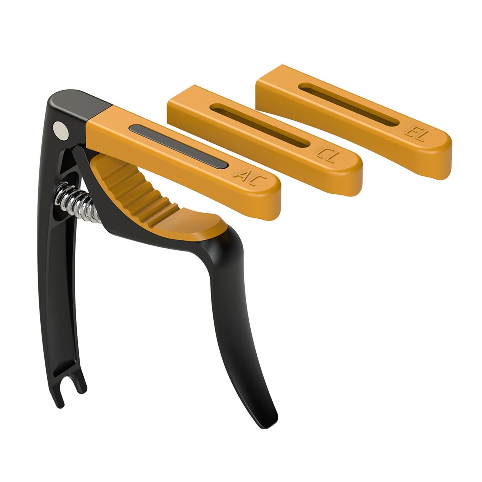Guitar Capo Zinc Alloy for Acoustic Classic and Electric Guitars Gold