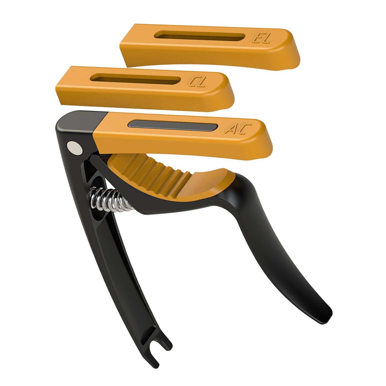 Guitar Capo Zinc Alloy for Acoustic Classic and Electric Guitars Black