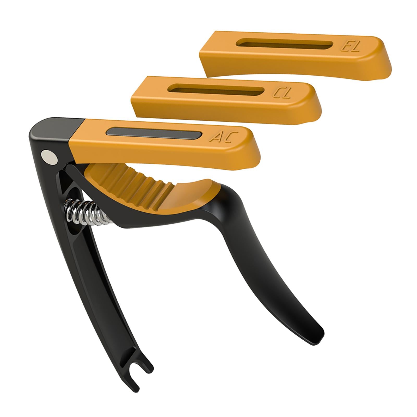 Guitar Capo Zinc Alloy for Acoustic Classic and Electric Guitars Black