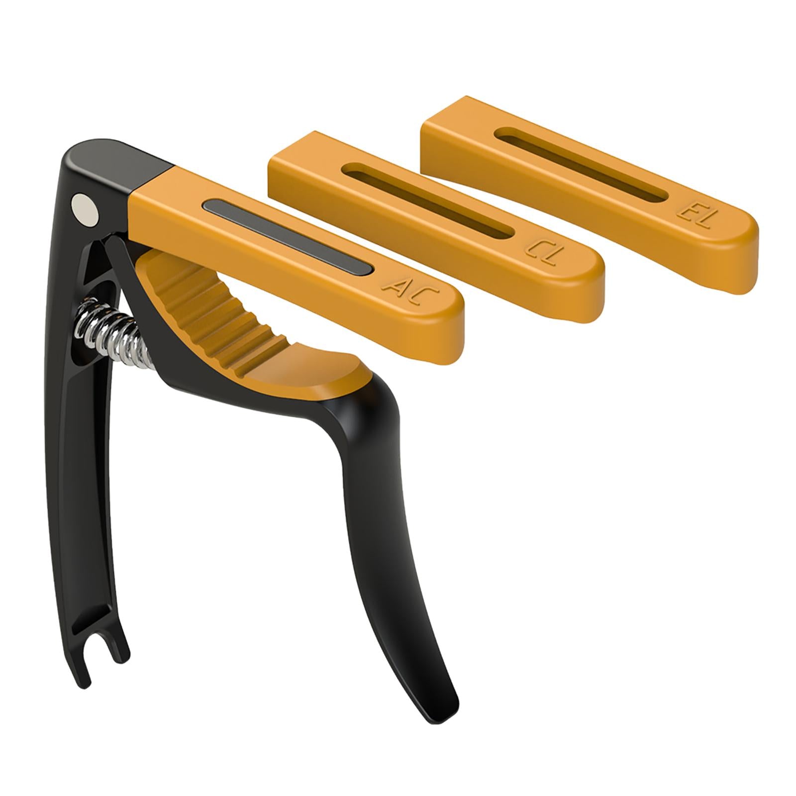 Guitar Capo Zinc Alloy for Acoustic Classic and Electric Guitars Black