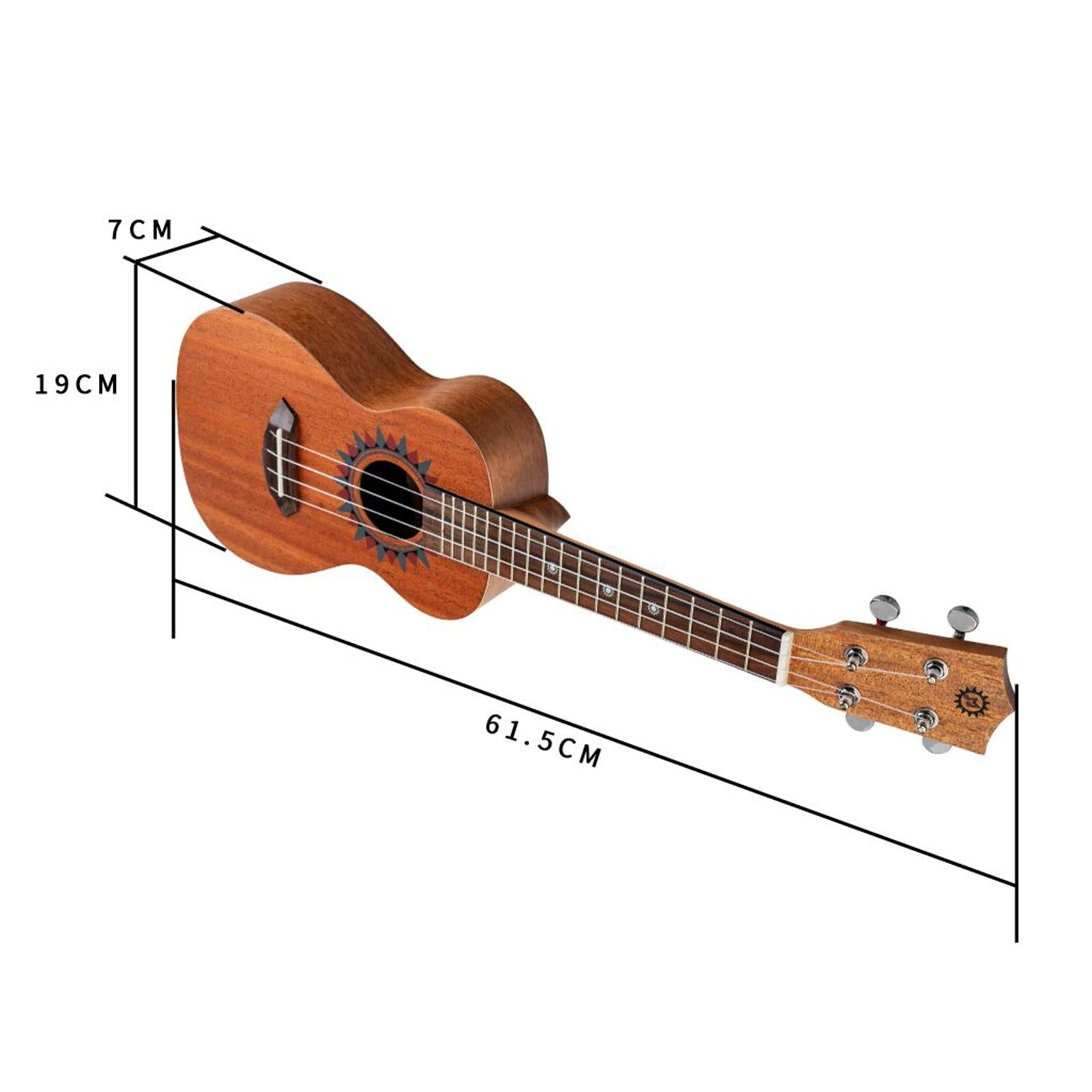 Professional 4 Strings Ukulele Musical Instrument for Beginners Adults