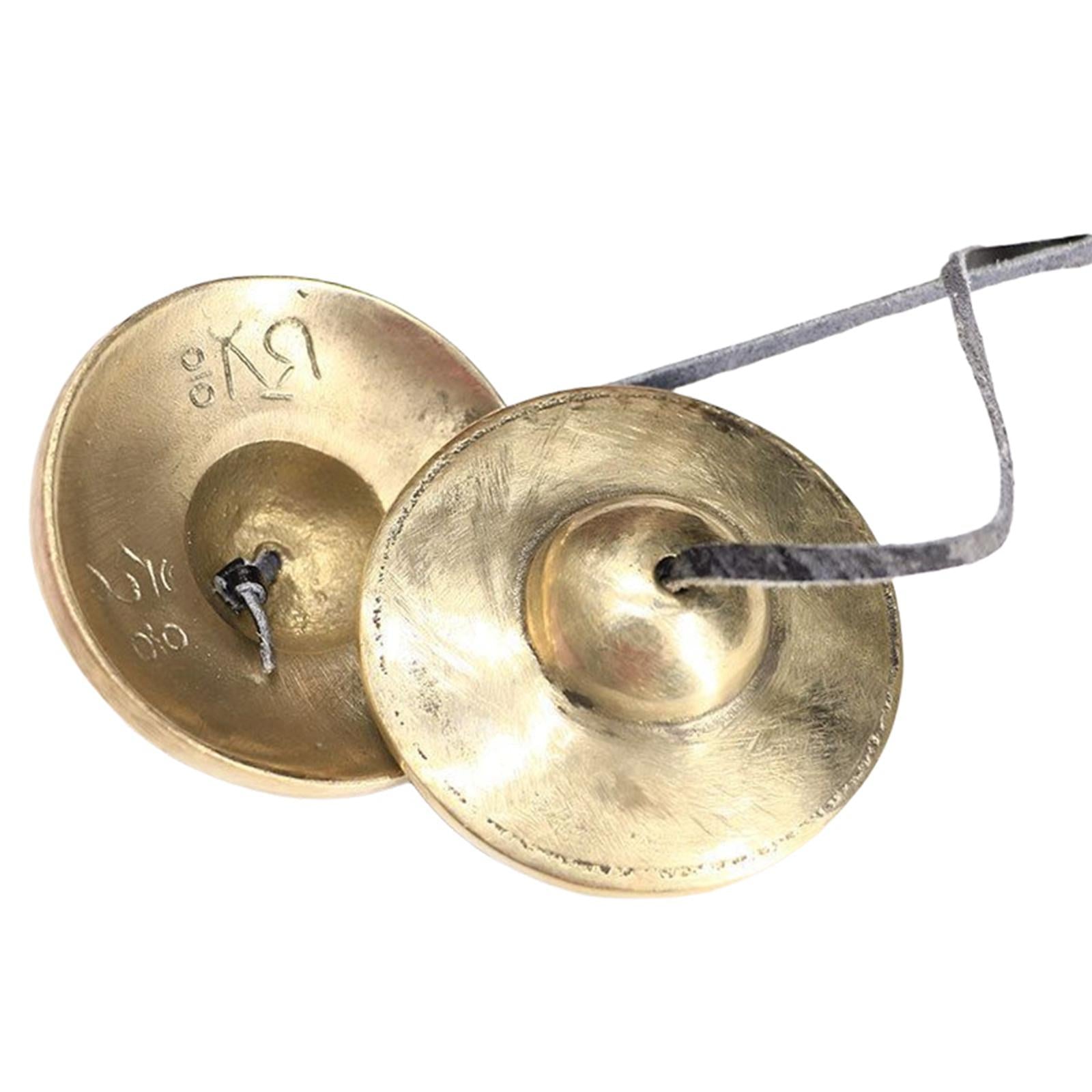 Bronze Tingsha Cymbals - Yoga Chime Bell - Buddhist Tingsha Cymbals B