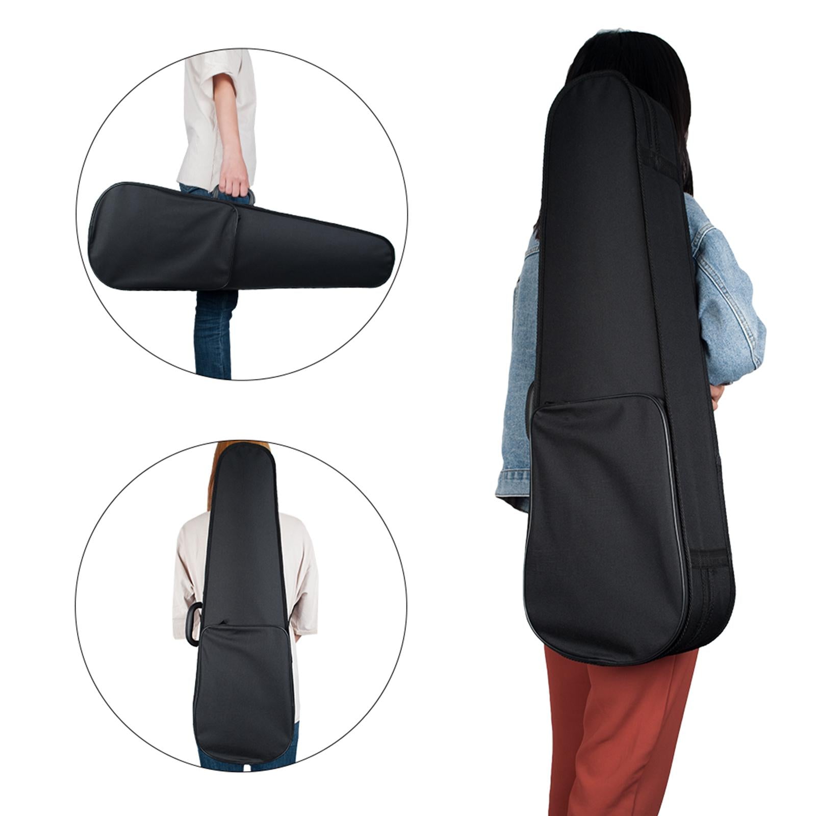 Silent Electric Violin 4/4 Carrying Bag with Performance Professional Brown