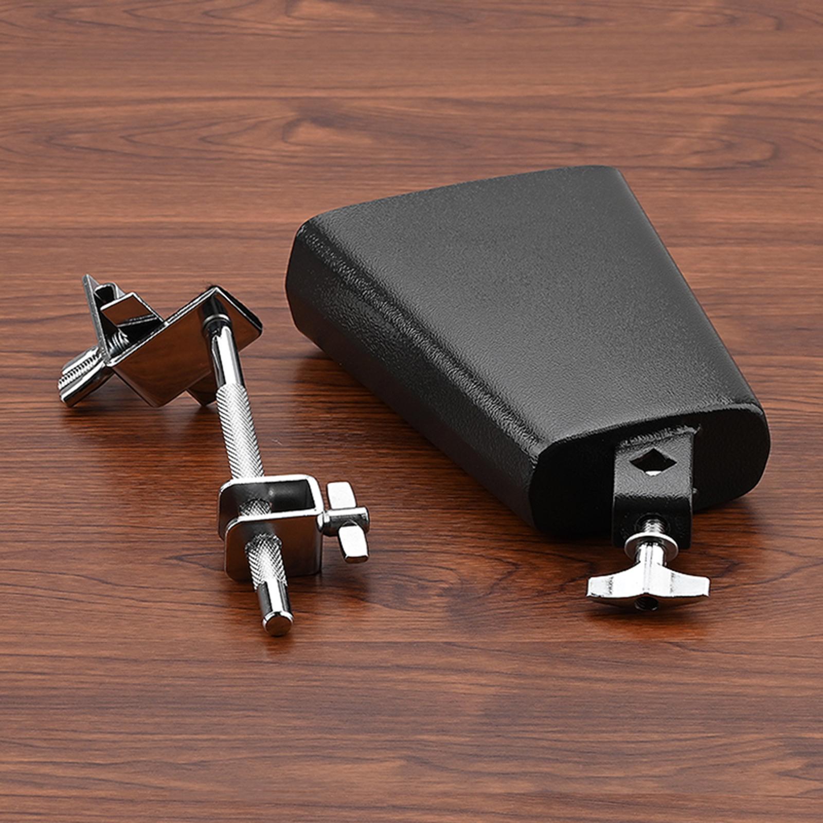 Metal Cowbell Music Lovers Gifts Percussion Instrument Parts Drum Accessory
